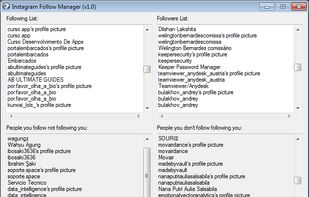 Instagram Follow Manager screenshot 1