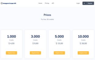 Instagram Scraper API screenshot 1