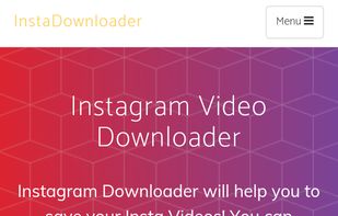 Instagram Video Downloader screenshot 1