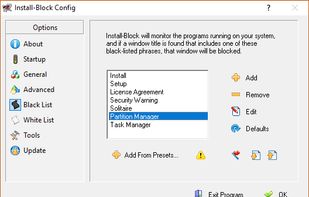 Install-Block screenshot 1