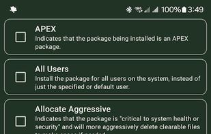 Install with Options screenshot 1