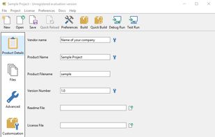 InstallBuilder screenshot 1