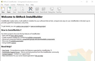 InstallBuilder screenshot 1