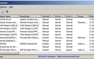 InstalledDriversList screenshot 1