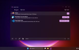  Setup files with their arguments and architectures