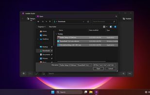  Adding the setup files