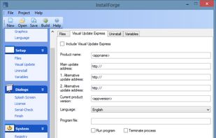 Add an online update support for your own software