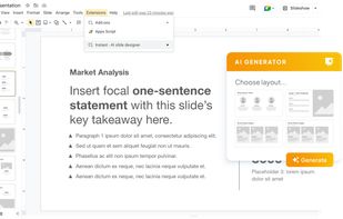 Instant AI for Google Slides screenshot 1