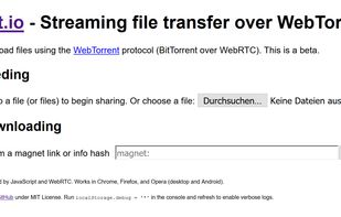 Instant.io screenshot 1