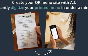 Instant QR Menu screenshot 1
