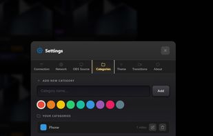 Filter or categorize your whole content