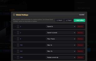 Hotkey setup