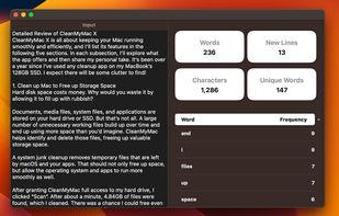 Instant Word Counter screenshot 1