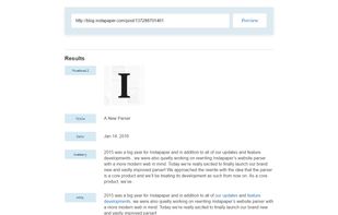 Instaparser screenshot 1