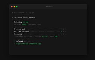 InstaPods screenshot 1