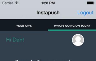 Instapush screenshot 2
