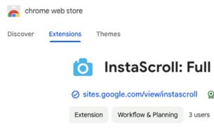 InstaScroll: Full Page Screenshot App screenshot 1