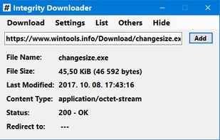 Integrity Downloader screenshot 1