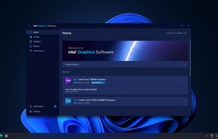 Intel® Graphics Software screenshot 1