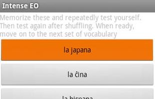 Intense Esperanto screenshot 1