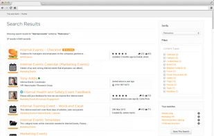Interact Intranet screenshot 3