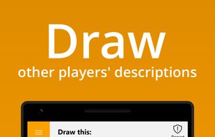 Draw other players' descriptions