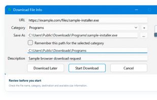 Internet Download Manager for Windows screenshot 1