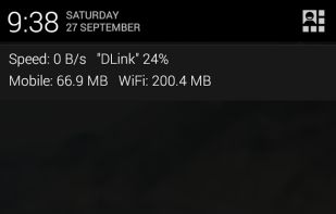 Internet Speed Meter screenshot 1