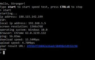 Internet Speed Test Online screenshot 1