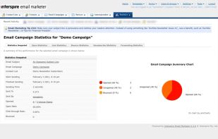 Email Campaign Statistics