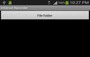 Interval Recorder screenshot 1