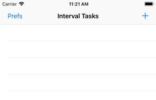 Interval Task Tracker screenshot 1