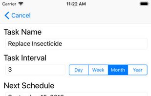 Interval Task Tracker screenshot 1