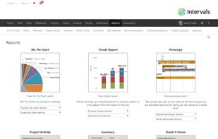 Gantt charts, hi level reports, statements of work, and more.