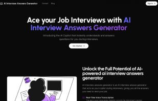 Interview Answers Generator screenshot 1