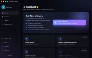 Interview Copilot screenshot 1