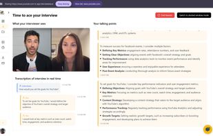 Live Interview Screen