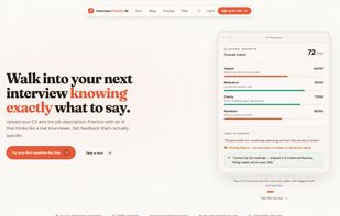 InterviewPracticeAI screenshot 1