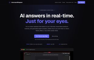 InterviewWhisperer screenshot 1