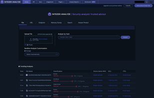 Intezer Analyze screenshot 1