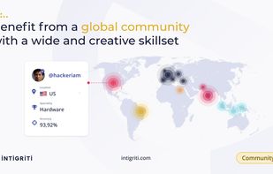 Benefit from a global community with a wide and creative skillset
