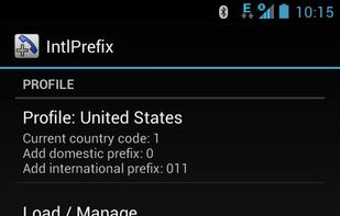 IntlPrefix screenshot 1