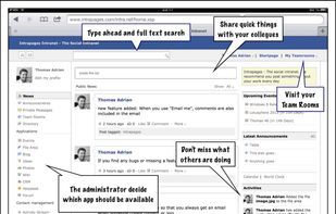 Intrapages screenshot 1