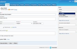 IntraService screenshot 1