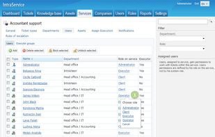 IntraService screenshot 2
