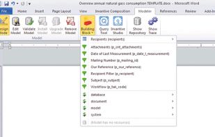 Invantive Composition for Word screenshot 1
