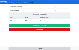 Order shipping management