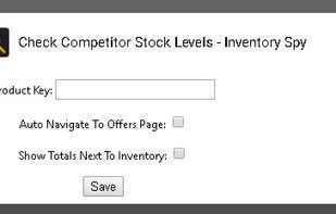 Inventory Spy settings