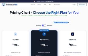 Pricing Page