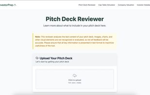 InvestorPrep screenshot 1